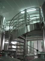  - Escalier colimaçon cuverie inox