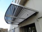  - Auvent inox