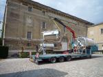  - Manutention de cuves sur pieds.