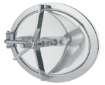 Robinetterie - Porte inox rectangulaire et ovale